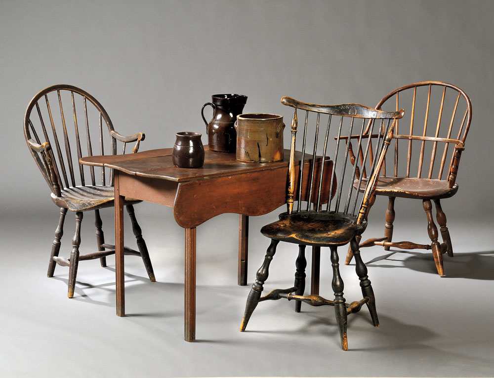 John T. Kirk I Bought it "Ratty" and Left It Alone Early American