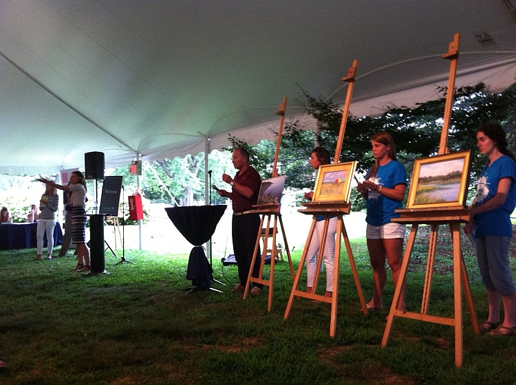 Auctioneering Wet Paint 2013 Newport Art Museum Skinner Inc.