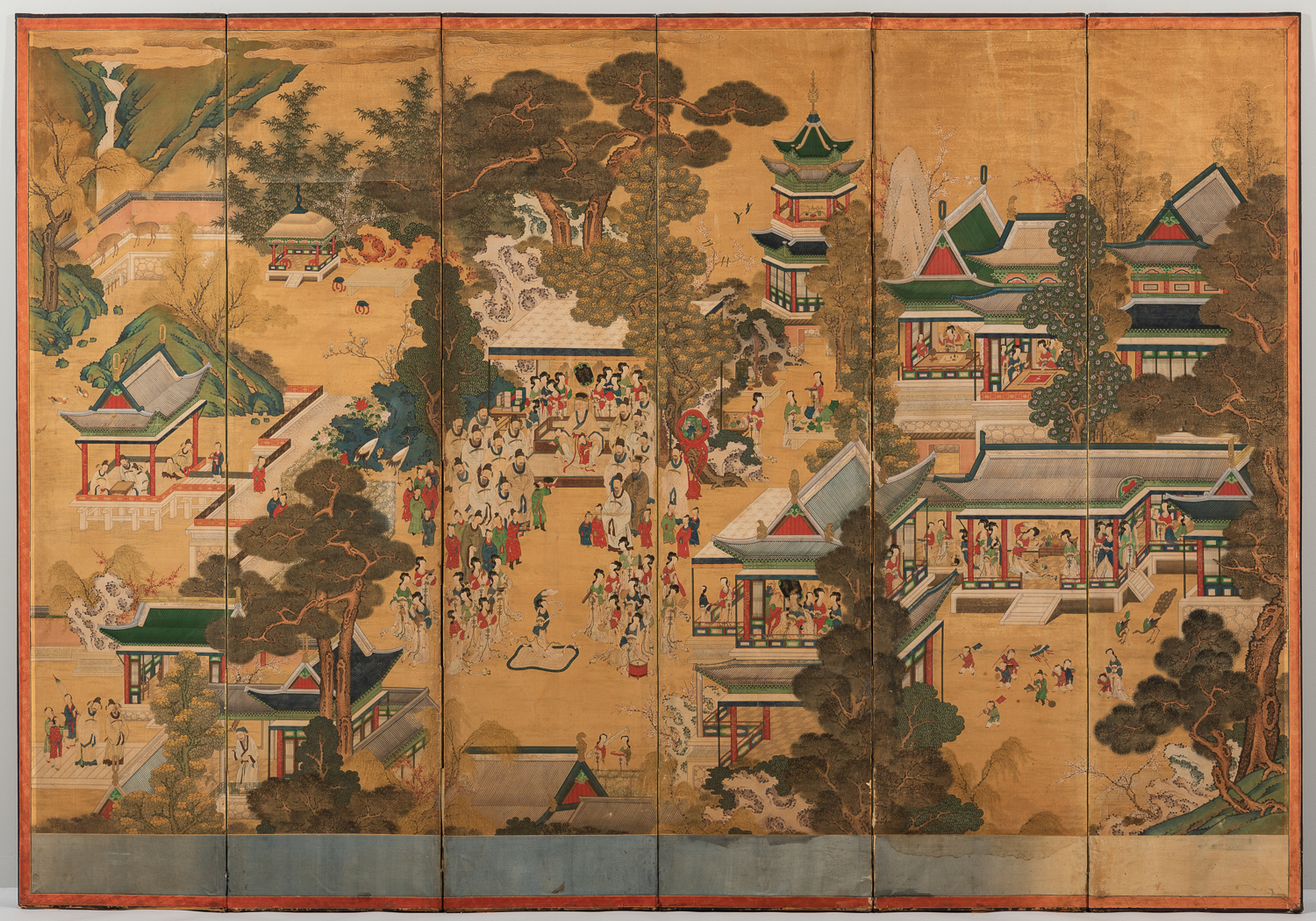 Korean Gwakbunyang Haengnakdo Folding Screen Sells for 720,500 Skinner Inc.