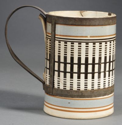 Make-Do-Mug-2524B-701 Make-Do Mochaware Pottery Mug