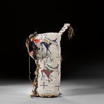 Lakota Pictorial Beaded Buffalo Hide Cradle, c. 1880s (Lot 224, Estimate $25,000-$35,000)