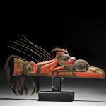 Northwest Coast Carved and Painted Wood Finial, Tlingit, c. second half 19th century (Lot 289, Estimate $25,000-$35,000)