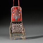 Rare Cree Beaded Cloth Panel Bag, c. mid-19th century (Lot 161, Estimate $12,000-$16,000)