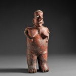 Large Nayarit Standing Female Figure, West Mexico, c. 100 B.C.-250 A.D. (Lot 26, Estimate $3,000-$5,000)