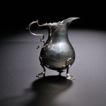 Myer Myers Rococo Coin Silver Milk Pot, New York, 1760-60 (Lot 142, Estimate $15,000-$25,000)