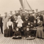 Gelatin Silver Print of the Russian Royal Family Aboard the Standart, c. 1905 (Lot 345, Estimate $1,000-$1,500)