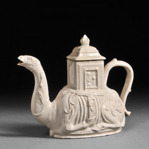 Staffordshire Camel Teapot