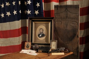 Temporary Grave Marker, Pistol, Bible, Documents of Corporal Randall Mann, c. 1861-1862 (Lot 149, Estimate $8,000-$10,000)