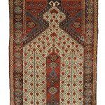 Beshir Prayer Rug, West Turkestan, first half 19th century (Lot 117, Estimate $15,000-$20,000)