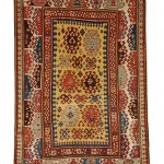 Bordjalou Kazak Rug, Southwest Caucasus, second half 19th century (Lot 125, Estimate $5,000-$7,000)