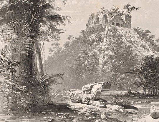 Catherwood, Frederick (1799-1854) Views of Ancient Monuments in Central America, Chiapas, and Yucatan. London: by Owen Jones for Catherwood, 1844 (Lot 94, Estimate $15,000-$20,000) Catherwood, Frederick (1799-1854) Views of Ancient Monuments in Central America, Chiapas, and Yucatan. London: by Owen Jones for Catherwood, 1844 (Lot 94, Estimate $15,000-$20,000)