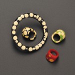 Four Polka Dot Bakelite Jewelry Items (Lot 421, Estimate $200-$300)