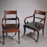 Four European Mahogany Chairs, 19th century (Lot 986, Estimate $200-$250)