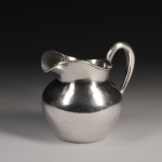 The Kalo Shop Hand-hammered Sterling Silver Water Pitcher, Chicago (Lot 79, Estimate $300-$500)