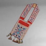 Great Lakes Loom-Beaded Cloth Bandolier Bag (Estimate $800-$1,200)