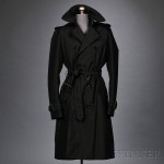 Black Burberry Half-length Polyester and Cotton Raincoat (Lot 603, Estimate $300-$500)