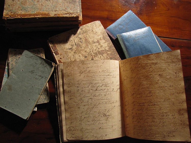 Account Book No. 2, 1816-1825, William Munroe (1778-1861) Gift of Mr. Charles P. Munroe and Mr. William M. Munroe; Concord Museum