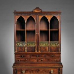 Federal Mahogany Carved and Inlaid Lady