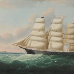 Attributed to William Howard Yorke (American, 1847-1921) Portrait of the American Clipper Ship HELEN CLINTON Captain Stephen C. Sprague, Master (Lot 252, Estimate $20,000-$25,000)