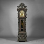 Tiffany Quarter-chiming Tubular Bell Tall Clock (Lot 309, Estimate $60,000 -$80,000)