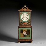 Joshua Wilder Mahogany Shelf Clock, Hingham, Massachusetts, c. 1815 (Lot 472, Estimate $30,000-$50,000)