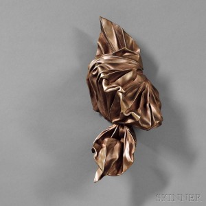 Lynda Benglis (American, b. 1941) Untitled (Knot), Unsigned, c. 1980 (Lot 517, Estimate $3,000-$5,000)