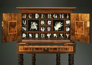 Miguel Gómez-Ibáñez, b. 1949, Escritorio (Alphabet Writing desk), Made in Boston, MA, 2008