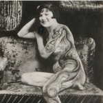 Group of Nineteen Tattoo Photographs: Includes several examples of tribal tattoos from the early 20th century (Lot 296, Estimate $300-$500)