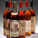 6-bottle horizontal of Van Winkle whiskies (Lot 193, Estimate $2,500-$4,000)