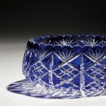 Cobalt Cut-to-clear Glass Bowl, 20th century (Lot 7311, Estimate $250-$350)