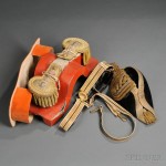 Japanese Admirals Hat, Belt, and Epaulettes, c. early to mid-20th century (Lot 1075, Estimate $600-$800)