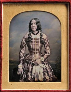 William Edward Kilburn (British, 1818-1891) Hand-tinted Quarter-plate Daguerreotype of a Young Woman (Lot 150, Estimate $1,000-$1,500)