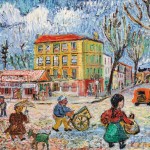 David Davidovich Burliuk (Ukranian, 1882-1967), House of Van Gogh (Lot 624, Estimate $15,000-$20,000)