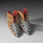 Pair of Creek Beaded Hide Child