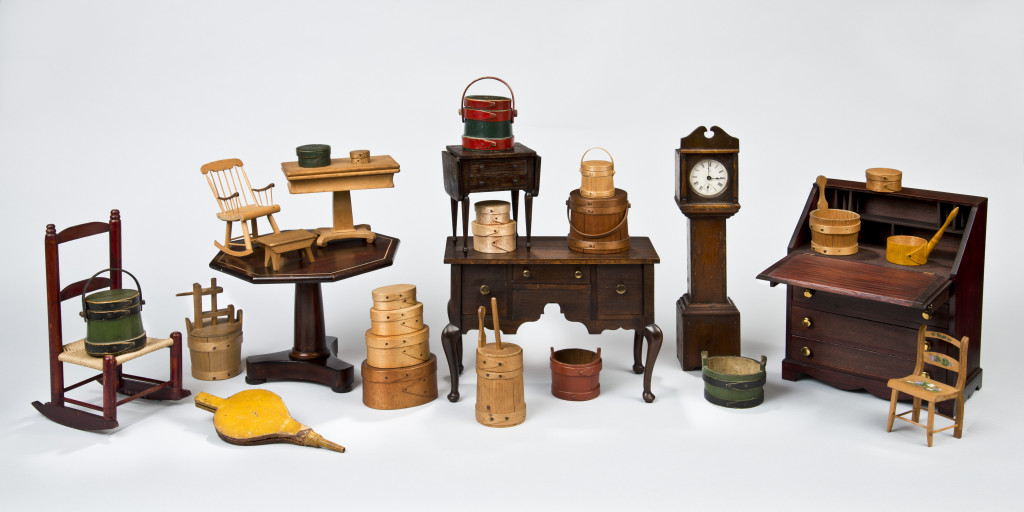 Assorted Hingham toys by nine different makers, 1820-1920. Courtesy of the Hersey family, David A. Schorsch, Hingham Historical Society, and Peter and Diana Bennett.