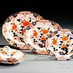 Thirty-eight-piece Assembled Set of Imari Palette Crown Derby Tableware, 19th/20th century (Lot 1484, Estimate $400-$600)