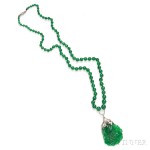 Jade Necklace (Lot 734, Estimate $20,000-$30,000)