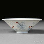 Doucai Enameled Cup, China (Lot 373, Estimate $700-$900)