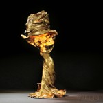 Raoul Larche (French, 1860-1912), Art Nouveau Loie Fuller Figural Lamp, Bronze, France, c. 1900 (Lot 120, Estimate $25,000-$30,000)