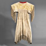 Southern Cheyenne Beaded Hide Woman